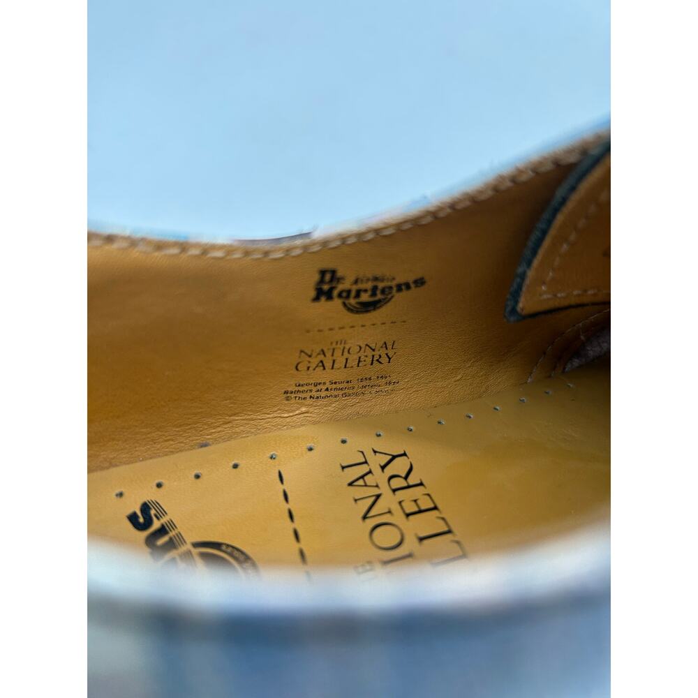 RARE Dr. Martens 1461 The National Gallery Collab Oxford Georges Seurat WMN SZ 9 - Picture 9 of 11